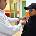 Se suma Seguridad Pública al Mes Rosa con acciones de prevención del cáncer de mama
