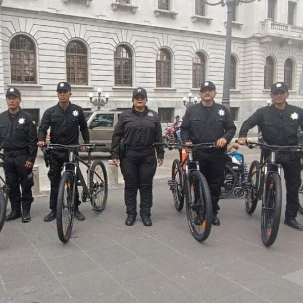 Recibe Guardia Estatal motos y bicicletas para reforzar…