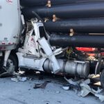 Vive de milagro tras brutal choque en…