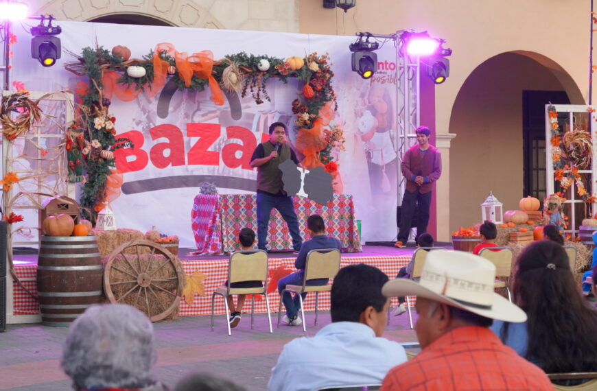 Disfruta ciudadanía de colorido bazar “Cultura Mexicana”