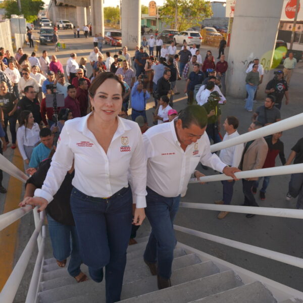 Inaugura Carmen Lilia puente peatonal y vehicular; brinda mejor movilidad y seguridad a ciudadanos