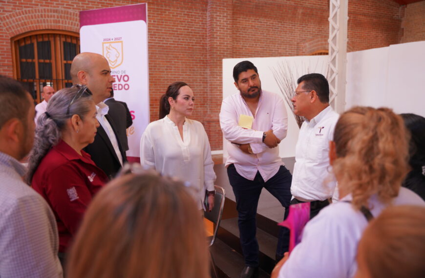Encabeza alcaldesa Carmen Lilia Canturosas mesa de…