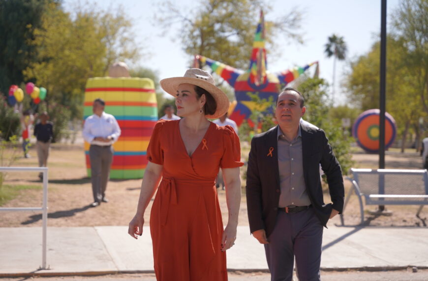 Transformarán parque en ‘Viveros Mágico’; invita alcaldesa al espectáculo de encendido del pino navideño