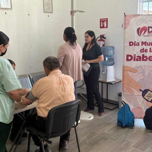DIF Nuevo Laredo conmemora el Día Mundial de la Diabetes con jornada de detección