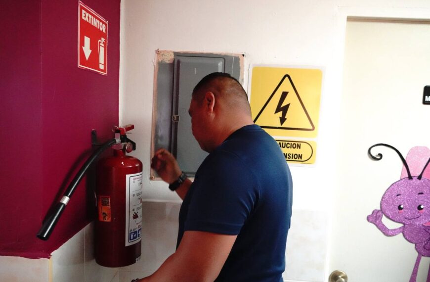 Actualizan medidas de Protección Civil en los más de 30 centros del sistema DIF Nuevo Laredo