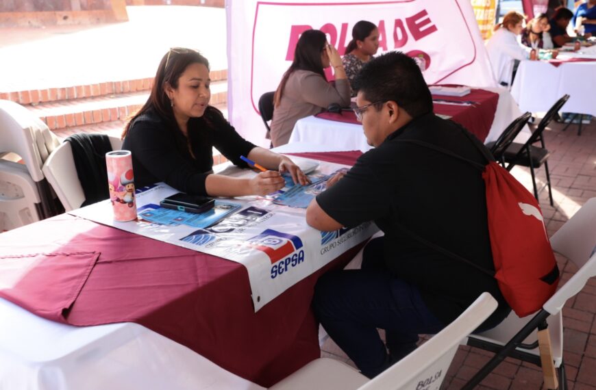 Participan 12 empresas ofreciendo más de 300 vacantes en la sexta edición  del programa “Empleo en tu Colonia”