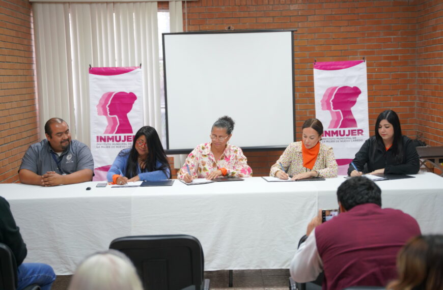Firman  Inmujer y Cecati convenio de colaboración para becar a mujeres de Nuevo Laredo