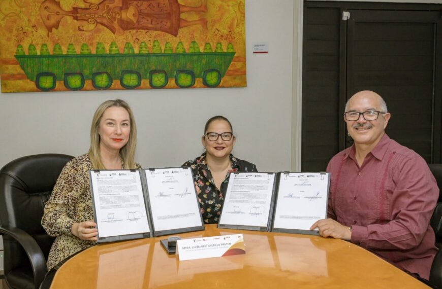 Firman convenio para que los estudiantes del Cobat asesoren en servicios que presta el ITEA