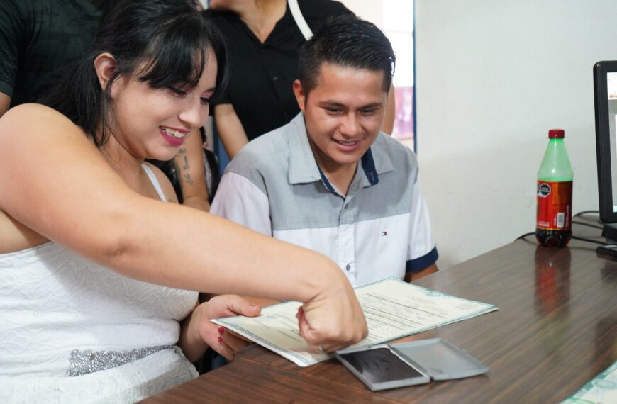 Quedan pocos días para registrarse en la Campaña de Matrimonios Colectivos del DIF