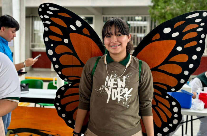 Invitan a escuelas a solicitar stand “Monarcas en vuelo” para promover la conservación de mariposa monarca