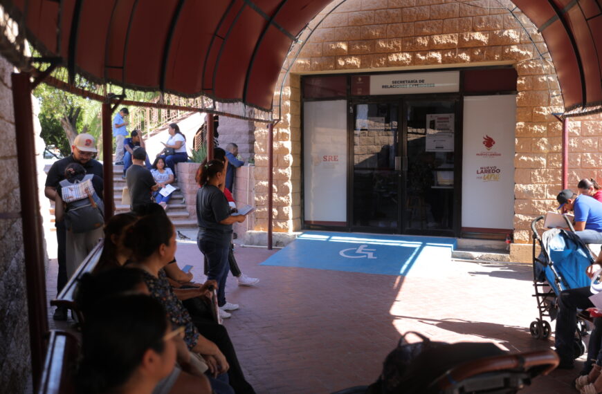 Agilizan citas para obtener el pasaporte mexicano en las oficinas de Nuevo Laredo