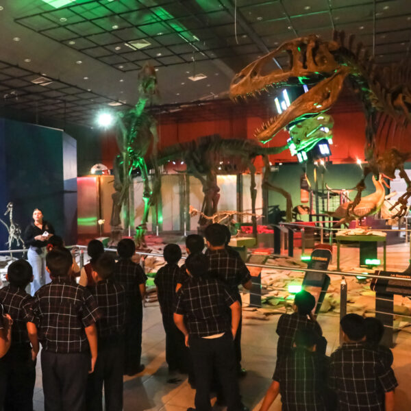 Se divierten estudiantes con visitas a museos del Centro Cultural