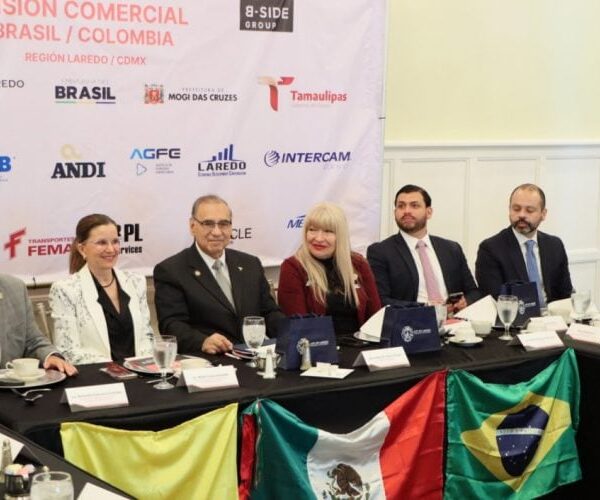 Refuerza región de los Dos Laredos lazos comerciales con Brasil y Colombia