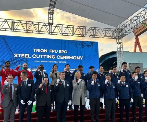 Arranca en Corea construcción de plataforma marítima destinada a Tamaulipas