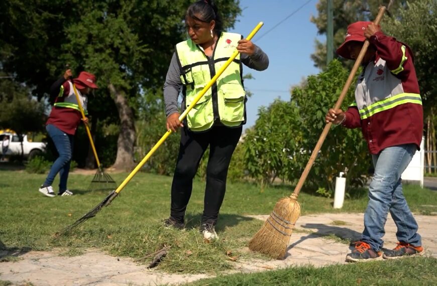 Municipio mantiene campaña permanente de limpieza para mejorar la imagen urbana en la ciudad