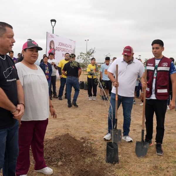 Municipio comprometido con el medio ambiente realiza campañas de reforestación