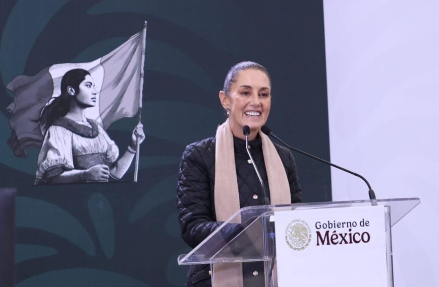 Cuando termine nuestro sexenio, ustedes van a poder ir en tren de Nuevo Laredo hasta Ciudad de México: Sheinbaum