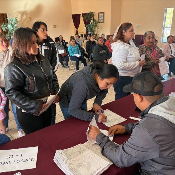 Entrega DIF Tamaulipas apoyos a madres neolaredenses de los comités de desayunos escolares