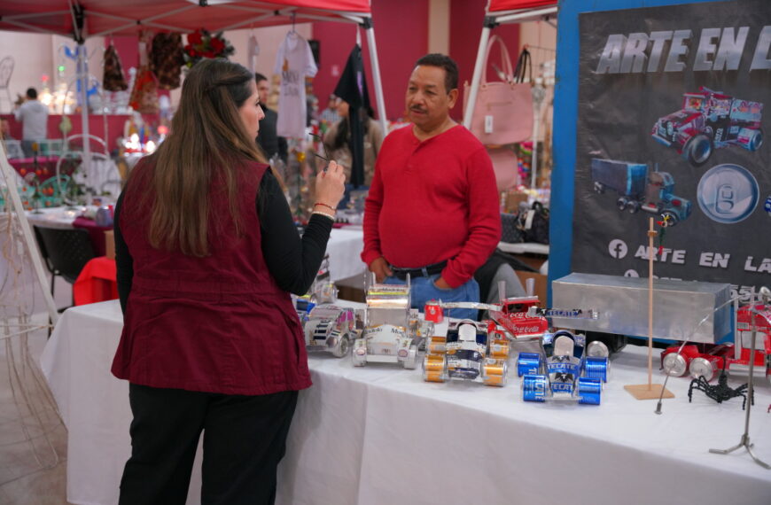 Gobierno municipal realiza con gran éxito Expo Navideña durante el fin de semana