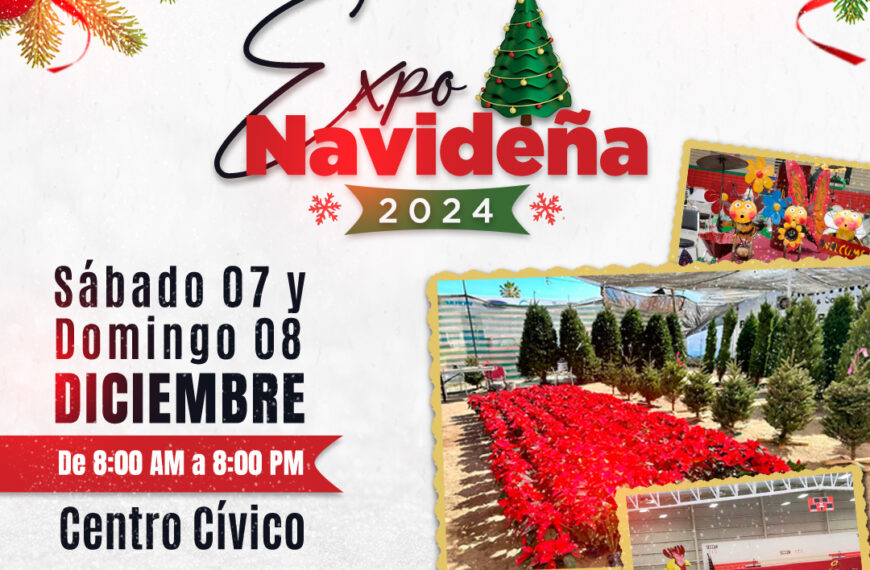 Invitan a adquirir regalos para fiestas decembrinas en Expo Navideña 2024