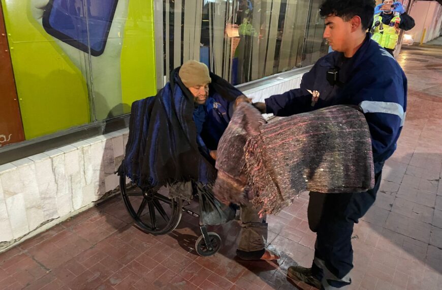 Activa Protección Civil Operativo Carrusel por el descenso en la temperatura