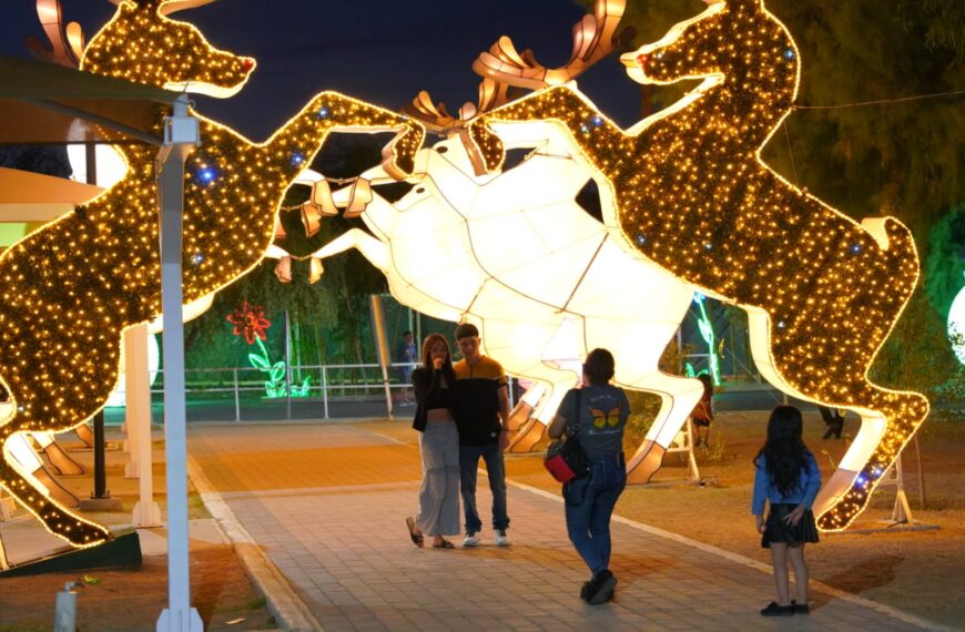 Invita alcaldesa Carmen Lilia a las familias neolaredenses a disfrutar del Viveros Mágico