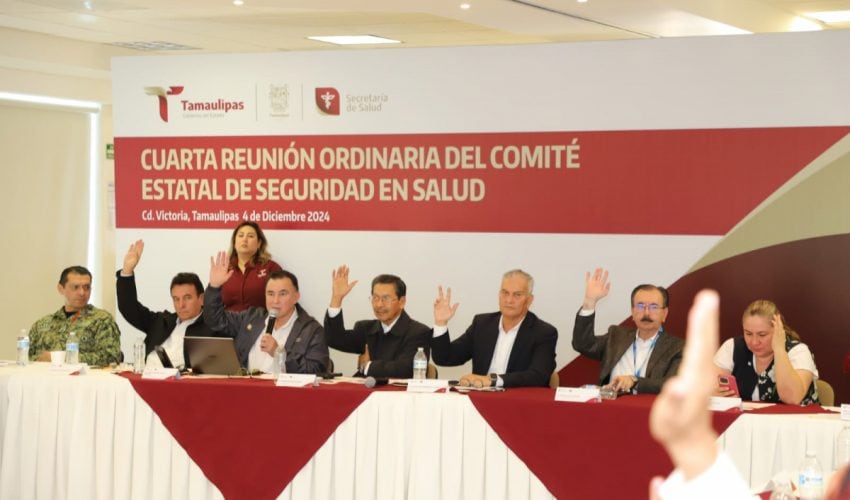 Reafirma Comité Estatal de Salud sus estrategias para proteger a la población en temporada invernal