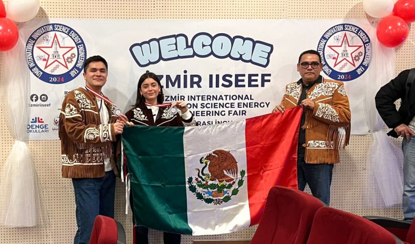 Triunfan tamaulipecos en la Feria Internacional de Innovación, Ciencia, Energía e Ingeniería en Turquía