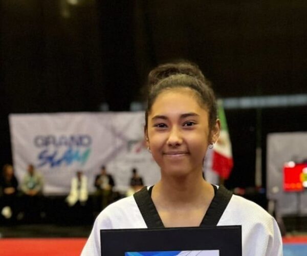 Tamaulipecos Fernanda Sierra y José María Núñez triunfan en el Grand Slam Nacional de Taekwondo en Puebla