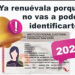 El día 31 acaba el plazo para renovar credencial con terminación 2024