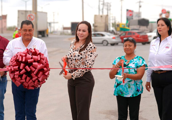 Avanza renovación de colectores pluviales; entrega municipio obra en carretera nacional