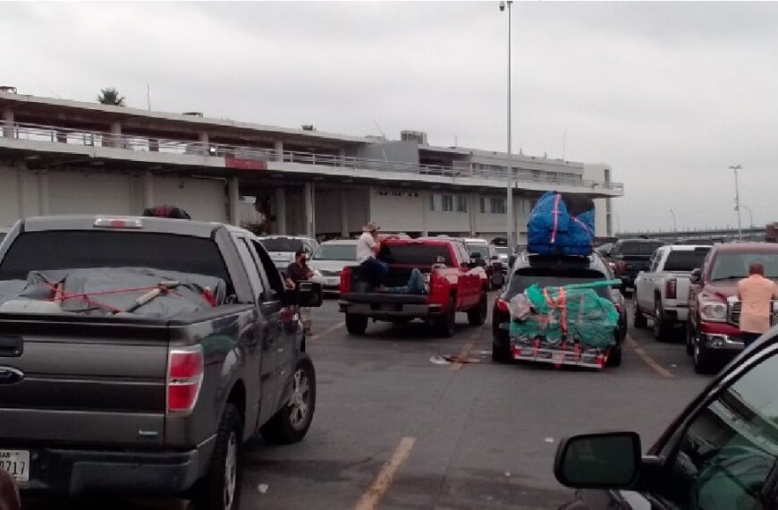 Espera Nuevo Laredo cruce de caravana de…