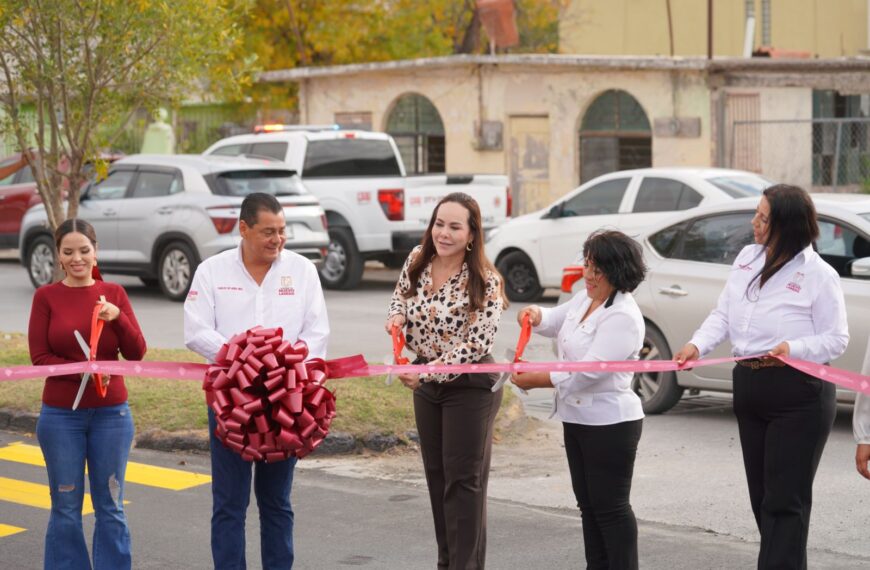 Transforma el gobierno municipal la vialidades en la colonia La Concordia
