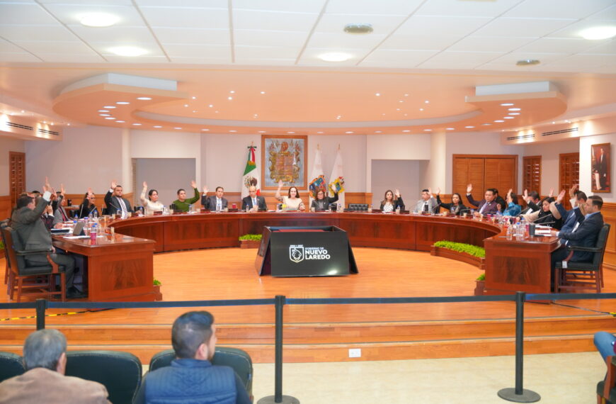Cabildo de Nuevo Laredo autoriza bonificación del impuesto predial a contribuyentes cumplidos