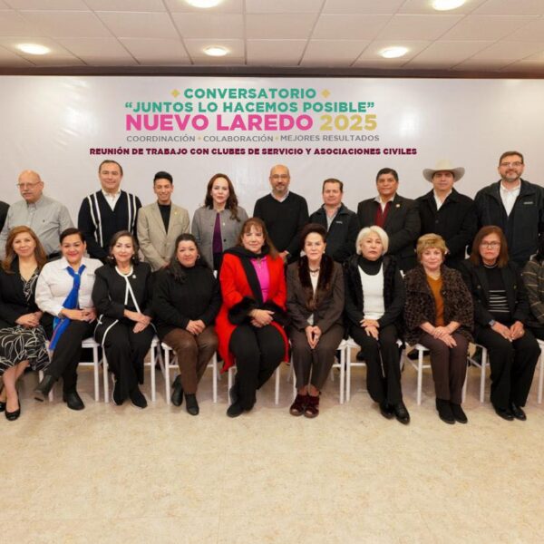 Se comprometen por Nuevo Laredo alcaldesa, asociaciones civiles y clubes de servicio