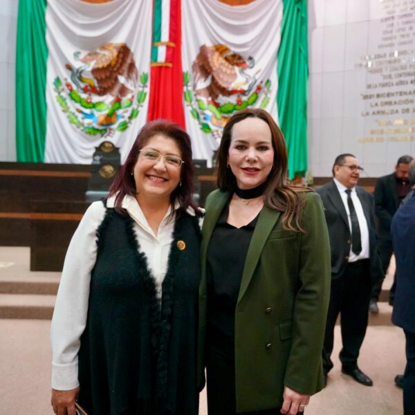 Destaca alcaldesa sinergia con Congreso del Estado para consolidar transformación de la entidad