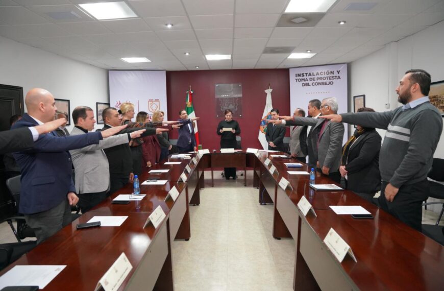 Impulsará ICCE por ventajas competitivas de Nuevo Laredo; alcaldesa toma protesta a nuevo director