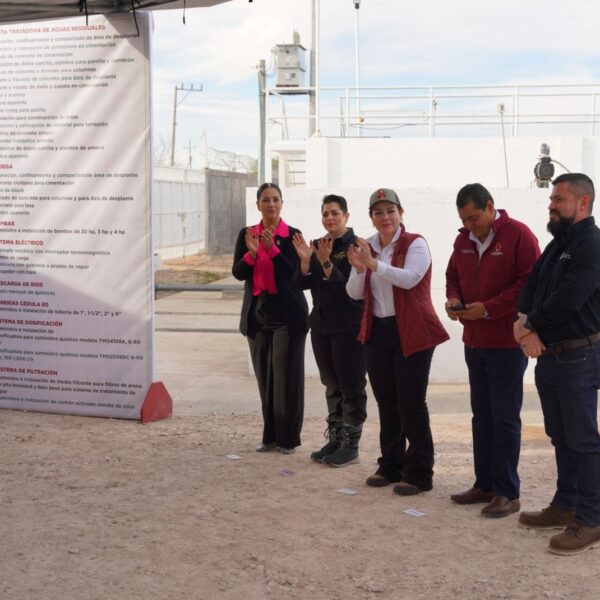 Rescata alcaldesa planta tratadora de Oradel; generará impacto positivo ambiental y social