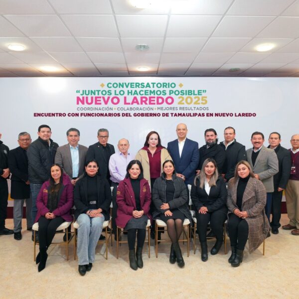 Fortalece Carmen Lilia sinergia con el estado para consolidar la transformación en Tamaulipas