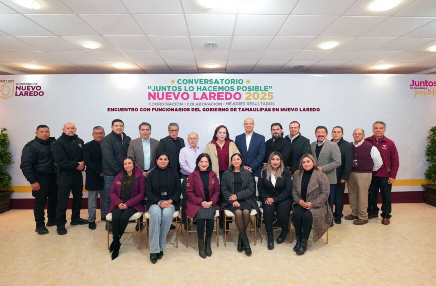 Fortalece Carmen Lilia sinergia con el estado para consolidar la transformación en Tamaulipas
