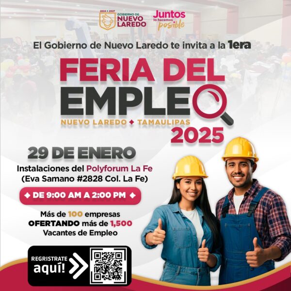 Invitan a la Primera Feria del Empleo 2025 del gobierno municipal