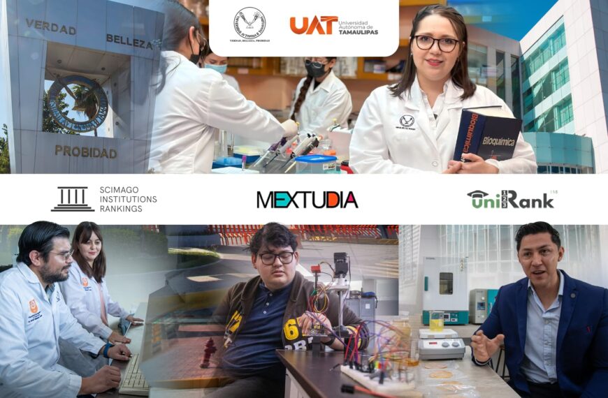 Avanza la UAT en los rankings de las mejores universidades en México