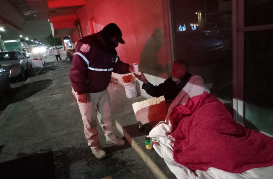 Activa Protección Civil el Operativo Carrusel por el descenso en la temperatura