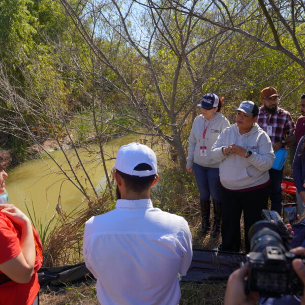 Nuevo Laredo primer municipio en Tamaulipas con sistema para detener residuo sólidos para sanear el Río Bravo