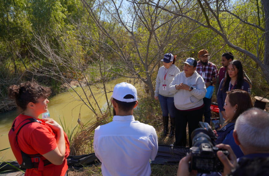 Nuevo Laredo primer municipio en Tamaulipas con sistema para detener residuo sólidos para sanear el Río Bravo