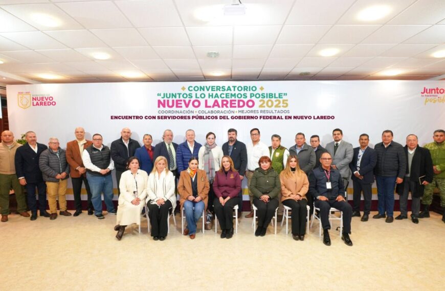 Refrendan Carmen Lilia y funcionarios federales compromiso con bienestar de neolaredenses