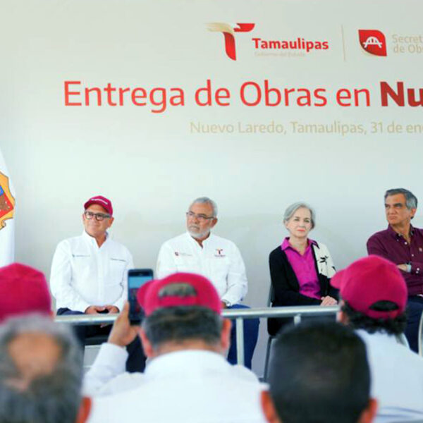 Refrenda gobernador compromiso con desarrollo de Nuevo Laredo tras importante inversión en obra pública