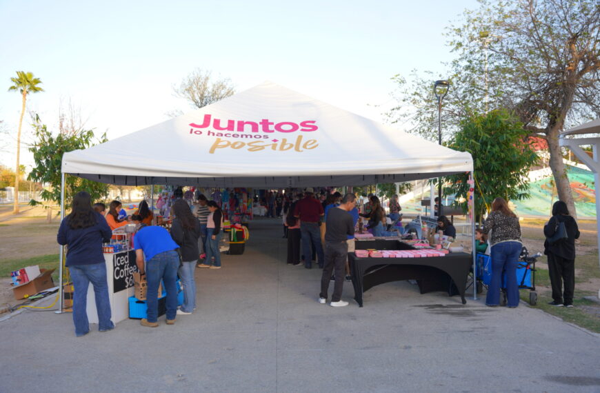 Invita gobierno municipal al bazar “Juntos lo hacemos posible” edición San Valentín