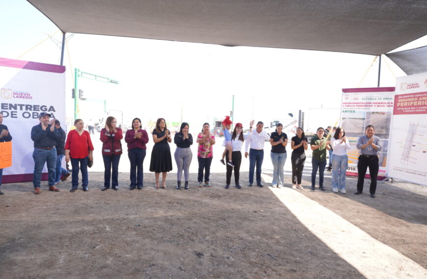 Transforma Municipio Segundo Anillo Periférico;  importante eje vial de acceso al Puente del Comercio Mundial