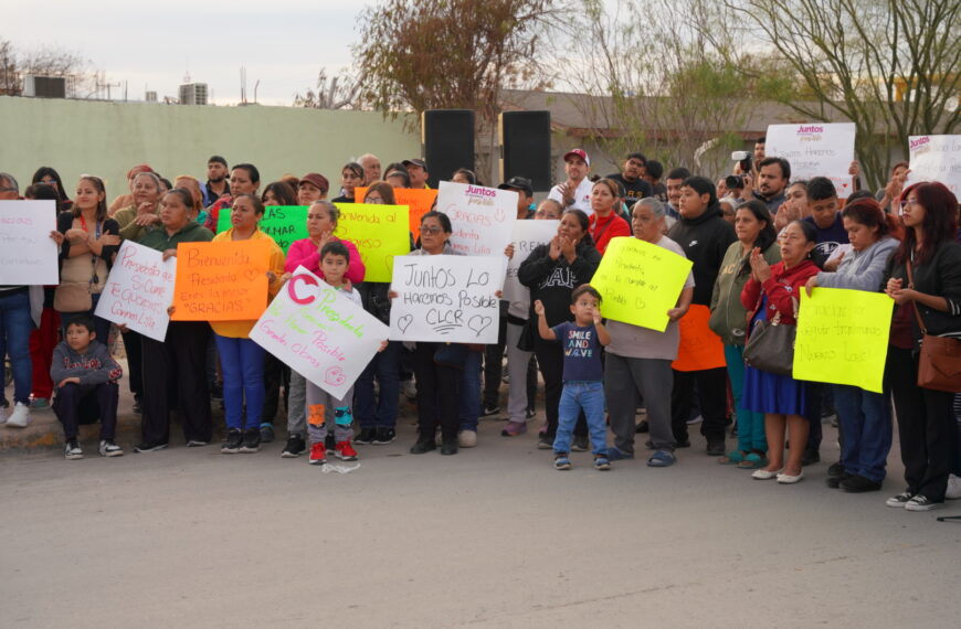 Entrega Carmen Lilia importante obra de infraestructura vial en Reservas Territoriales